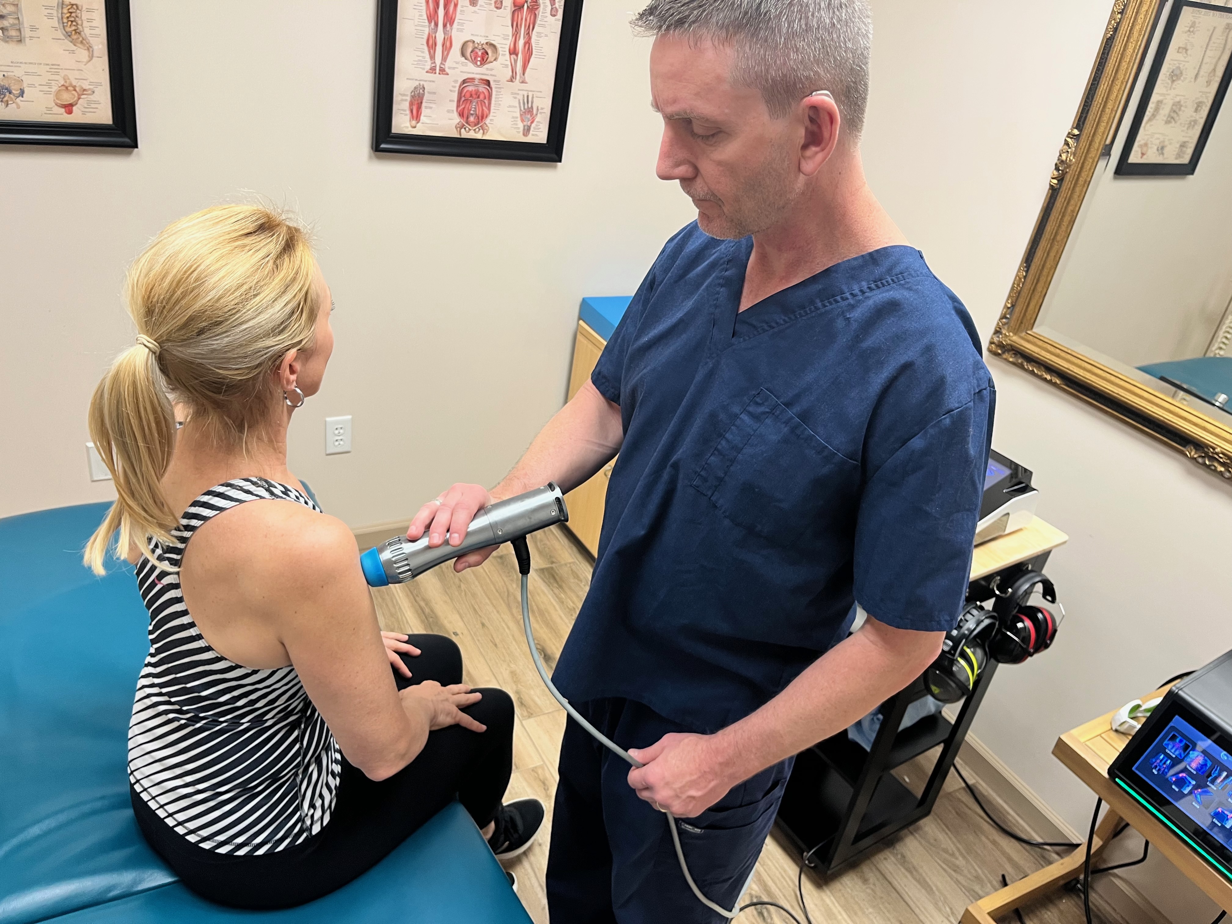 Shockwave therapy treatment